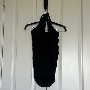 Black Halter Dress